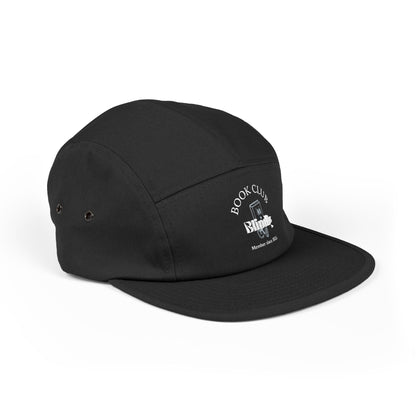 Book Club Embroidered 5 Panel Cap