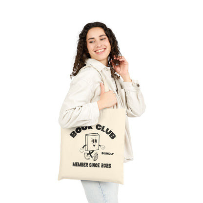 Book Club Cotton Canvas Tote Bag
