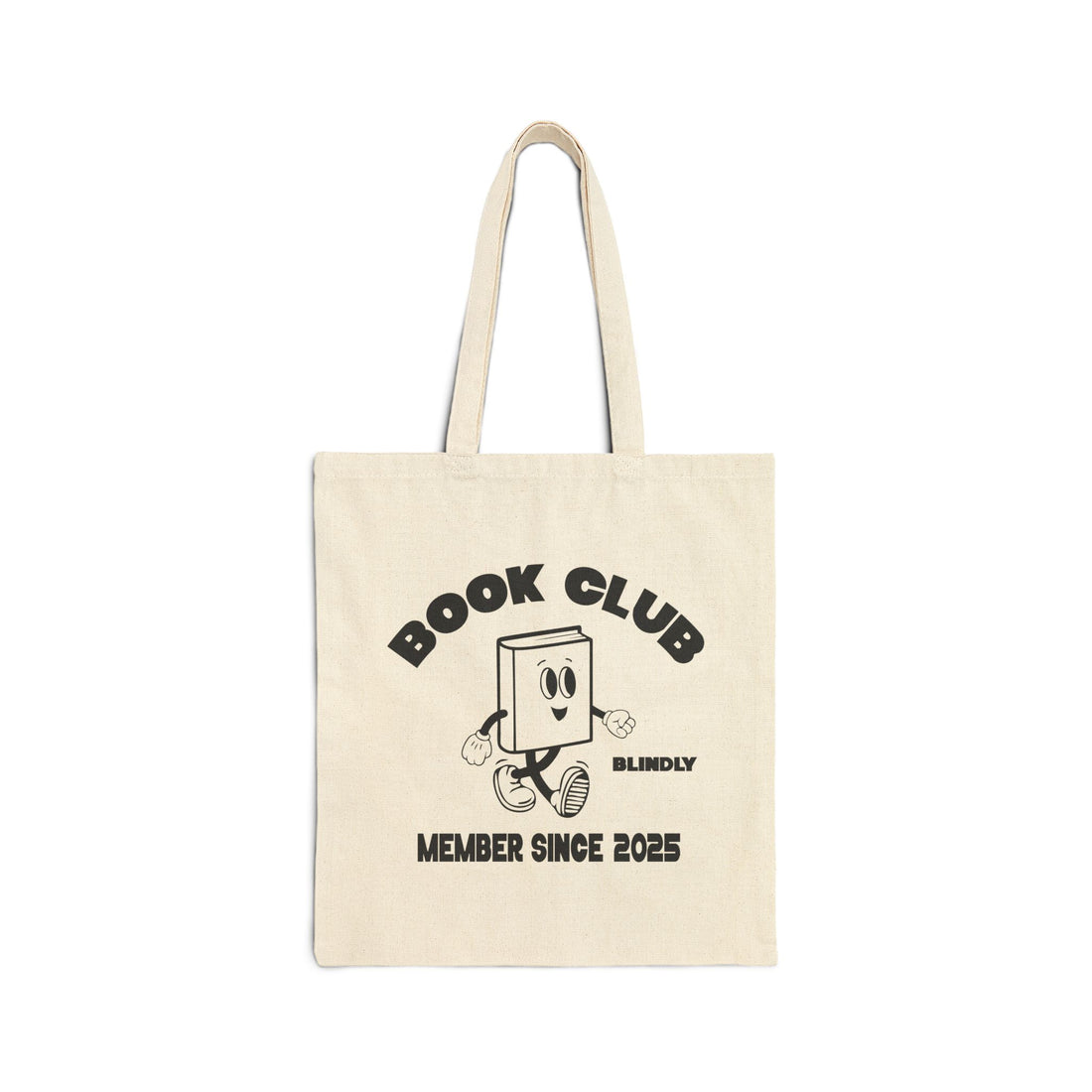 Book Club Cotton Canvas Tote Bag