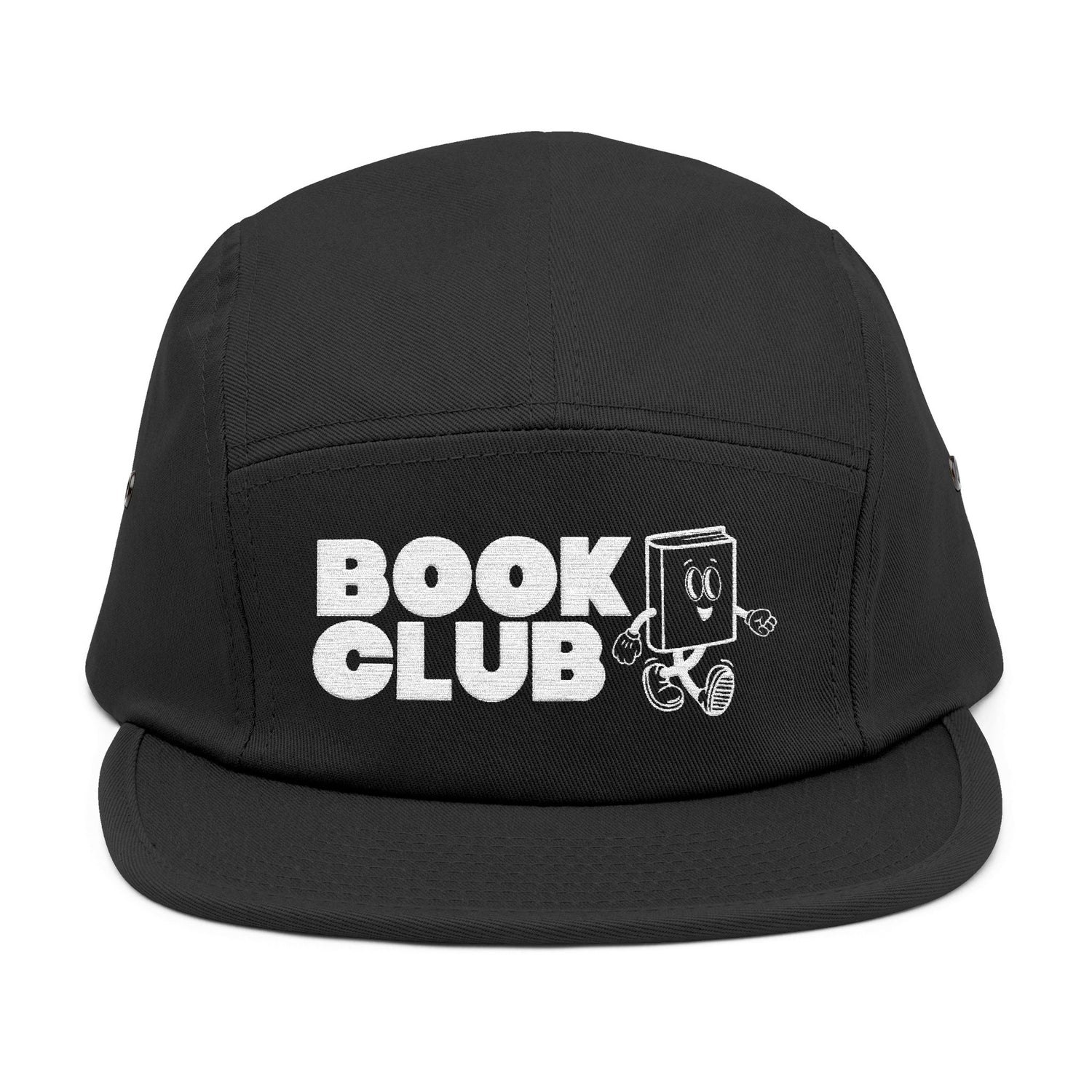 Book Club - Stacked - 5 Panel Cap (Embroidery)